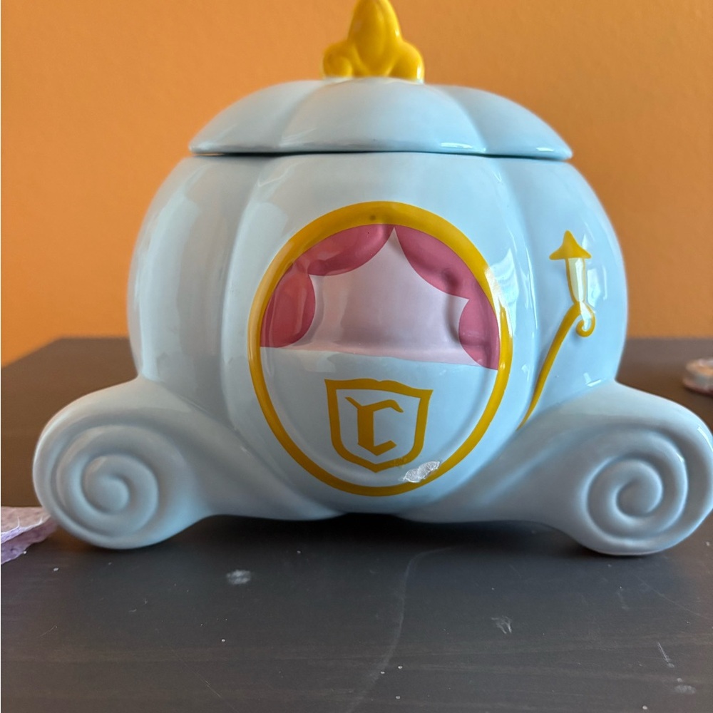 Disney Princess Light Blue Ceramic Decor